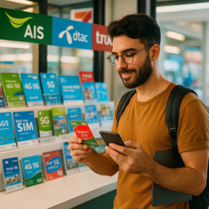 SIM Card Thailand Price Guide (2025) Best Tourist SIM Options & Costs