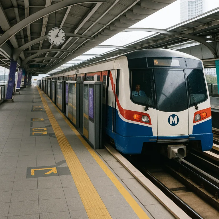 MRT Bangkok How to Use the Subway System as a Tourist (2025 Guide)