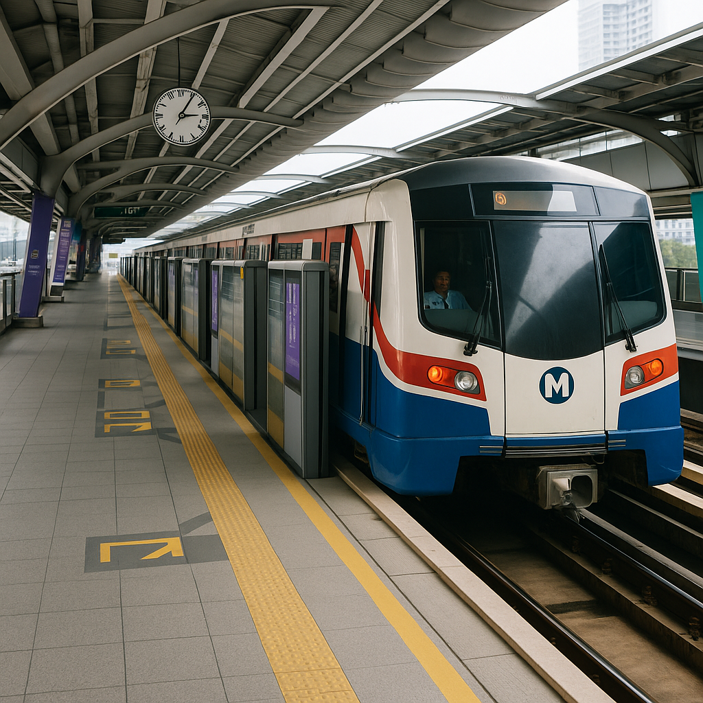 MRT Bangkok How to Use the Subway System as a Tourist (2025 Guide)