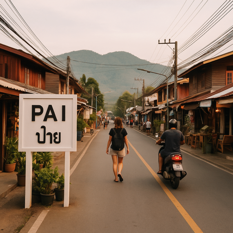 Pai Thailand A Peaceful City in the Mountains