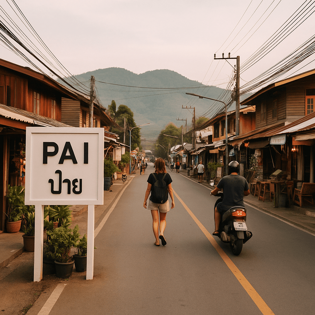 Pai Thailand A Peaceful City in the Mountains